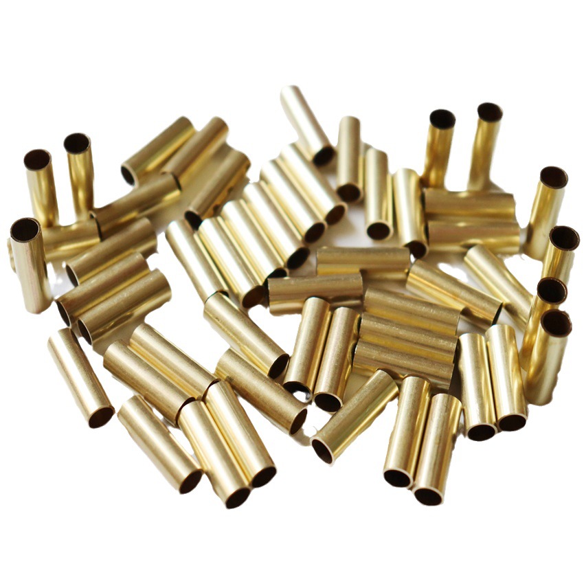H62 Thin-Walled Capillary Brass Tube Seamless Hollow Brass Sleeve H65 Pure Copper Small Round Tube Precision Cutting