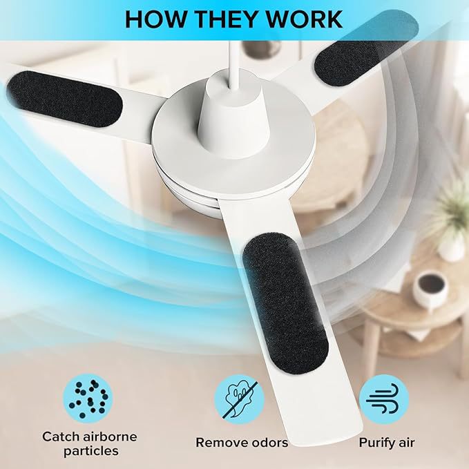 Cross-border hot sale ceiling fan activated carbon fiber filter electric fan blade activated carbon air filter cotton with adhesive