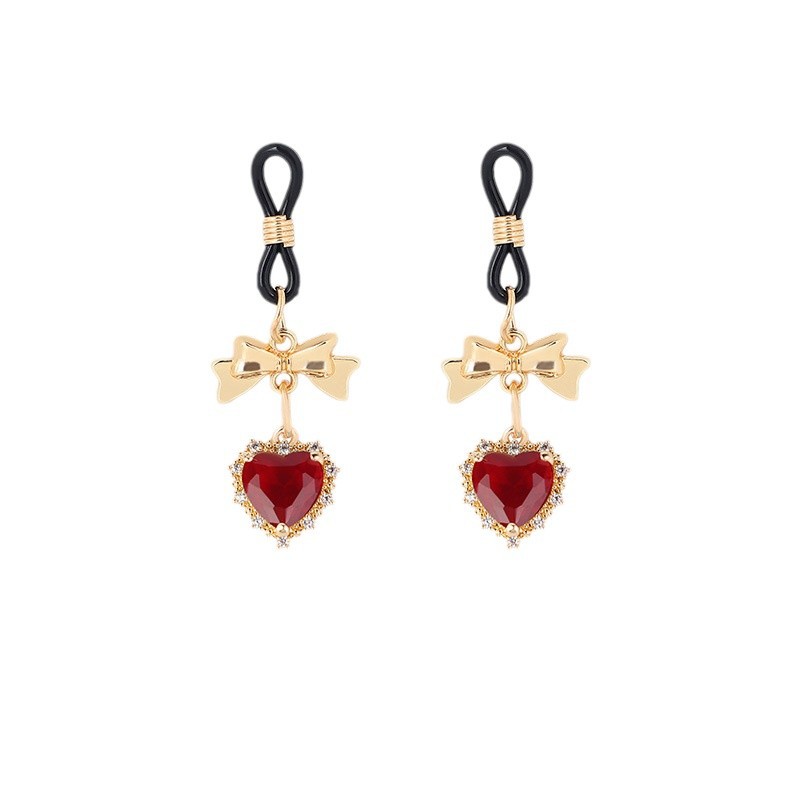 Sex Props Supplies Bow Love Breast Clip Female Wear Chest Flirting Tease Stimulating Adult Supplies