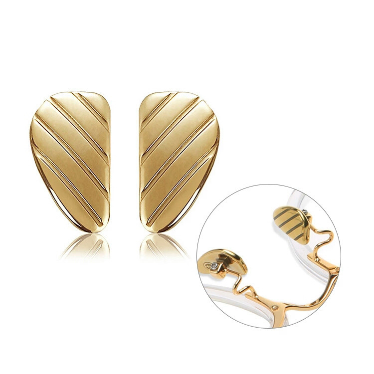 Manufacturers Supply Glasses Accessories, Shell-Shaped Ceramic Leaves, Suitable for All Types of Glasses Series, Nose Pads, Ceramic Nose Pads