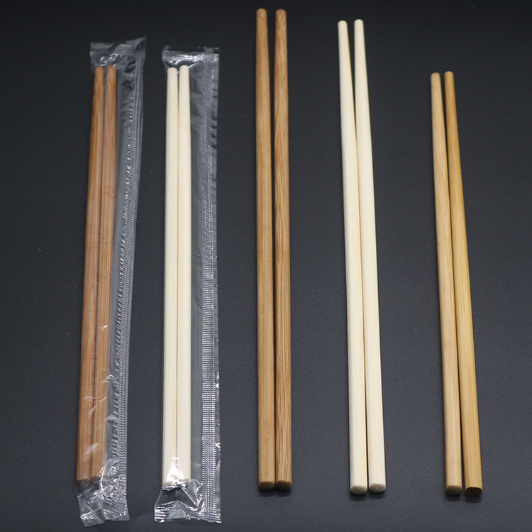 Углеродные одноразовые упаковка для еды бамбуковые палочки для барбекю кейтеринга фастфуда белые палочки в индивидуальной упаковке