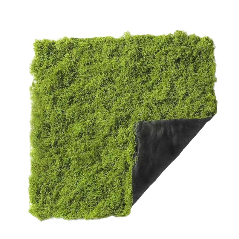 Artificial Fake Moss Lawn Soft Decoration Window Bonsai Ground Paving Landscaping Green Plant Wall Decoration Simulated Moss Turf