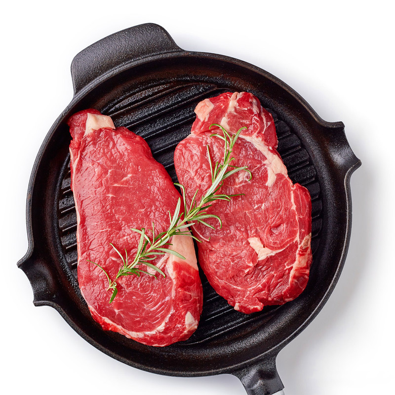 Directly Supplied from the Manufacturer: Grilled Beef Steak, Original Cut, Black Pepper Seasoning, Wholesale Trade