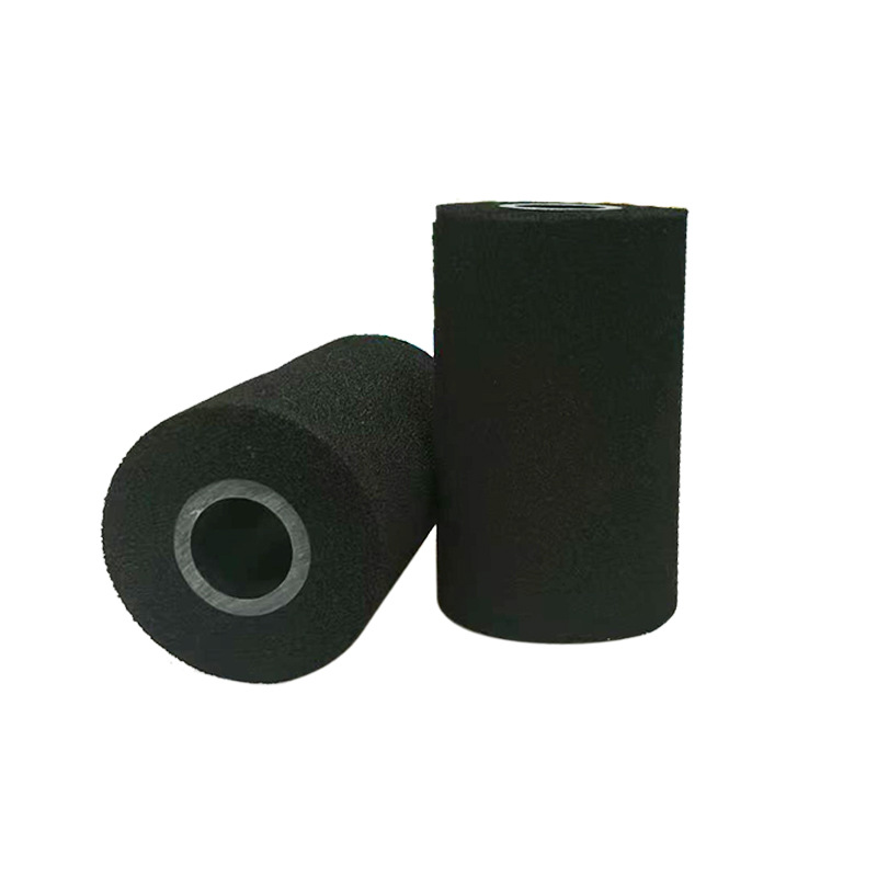 Glass cleaning sponge absorbent roller PVC sponge absorbent roller PP sponge absorbent rod with shaft sponge absorbent roller