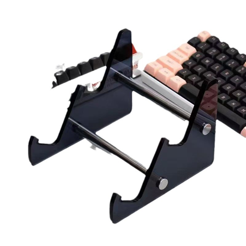 Acrylic Gaming Keyboard Stand Convenient Disassembly Stand Desktop Tray Elevated Computer Mechanical Keyboard Display Stand