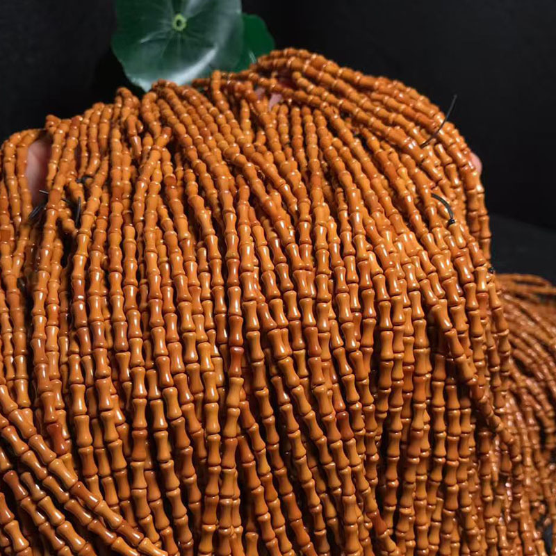 Nuclear hometown manufacturers supply olive nucleus bamboo prince spacer a 108 hand string bamboo olive nucleus spacer