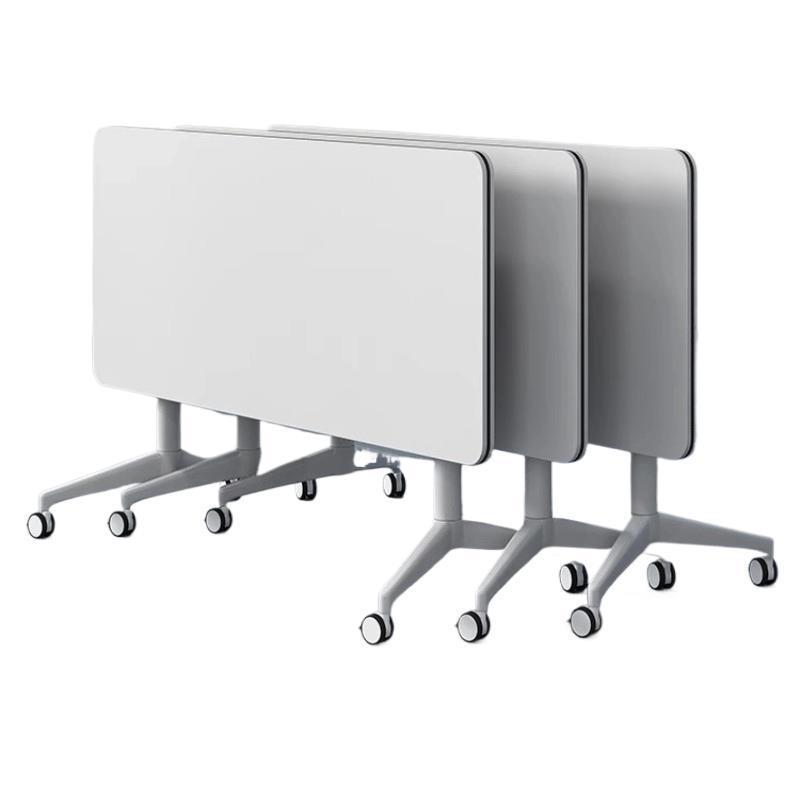 Training Table and Chair Combination Mobile Desk Long Table Educational Institution Splicing Training Table Desk Folding Conference Table