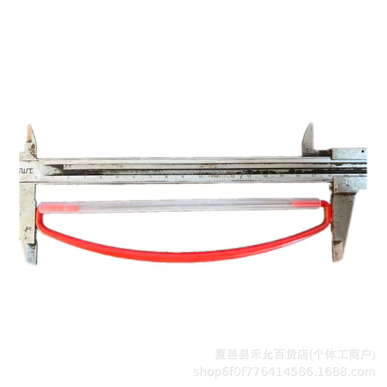 Factory wholesale hand-pulled flagpole hand-pulled handle 17cm pull flag festive red hand-pulled flagpole