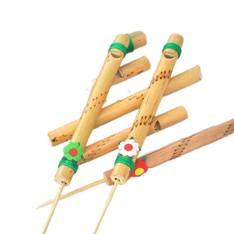 Southeast Asian Characteristics Childhood Playing Thai Bamboo Bird Flute Bamboo Whistle Bird Whistle Children's Playing Musical Instruments Small Playthings Small Musical Instruments