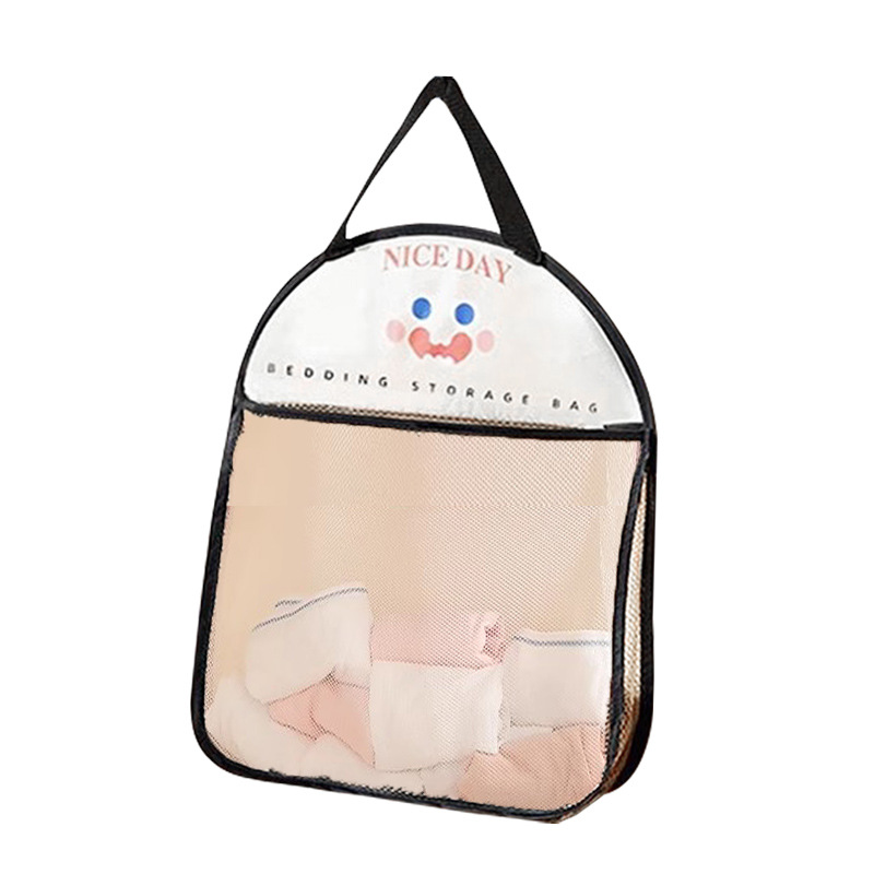 Underwear Storage Mesh Bag, Multifunctional Wardrobe Hanging Sock Organizer Bag, Door and Wall Miscellaneous Storage Hanging Bag