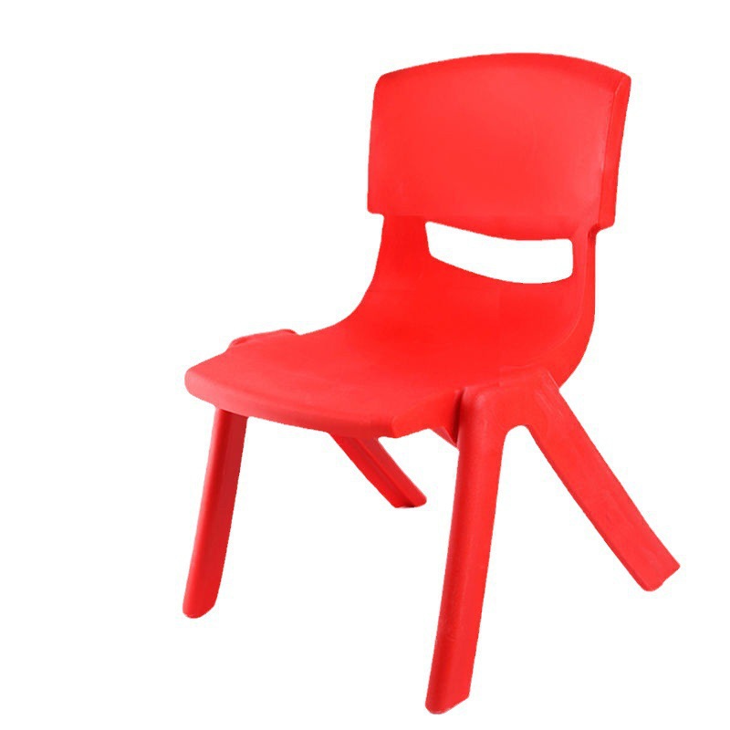 Thickened Bench Kidsren's Chair Kindergarten Back Chair Baby Chair Plastic Small Chair Multi-Purpose Small Stool Non-Slip