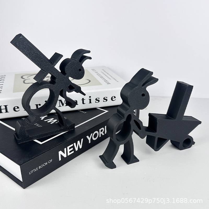 Cross-Border Hot Product 3D Printing Ant Paper Roll Holder Ant Paper Roll Holder Bathroom Paper Roll Ornaments