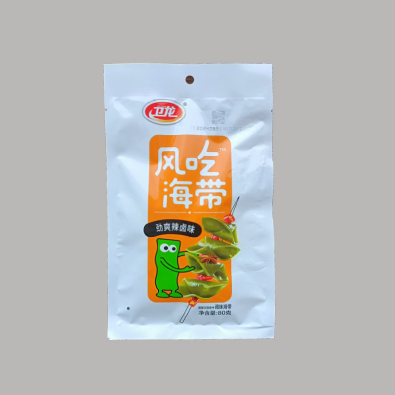 Weilongfeng Seaweed 80G/Bag Seaweed Spicy Snacks (about 6 Independent Small Bags Inside) Casual Snacks