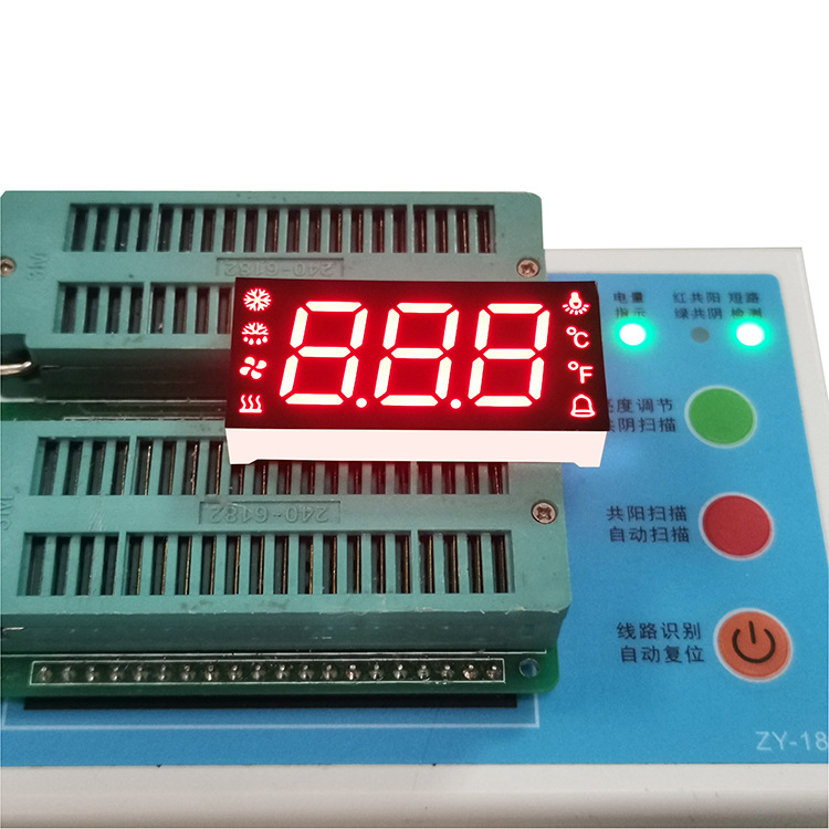Led Digital Tube Manufacturer Quality Assurance 0.52inch with Symbols Three-Digit Digital Tube Can Be Produced on Demand