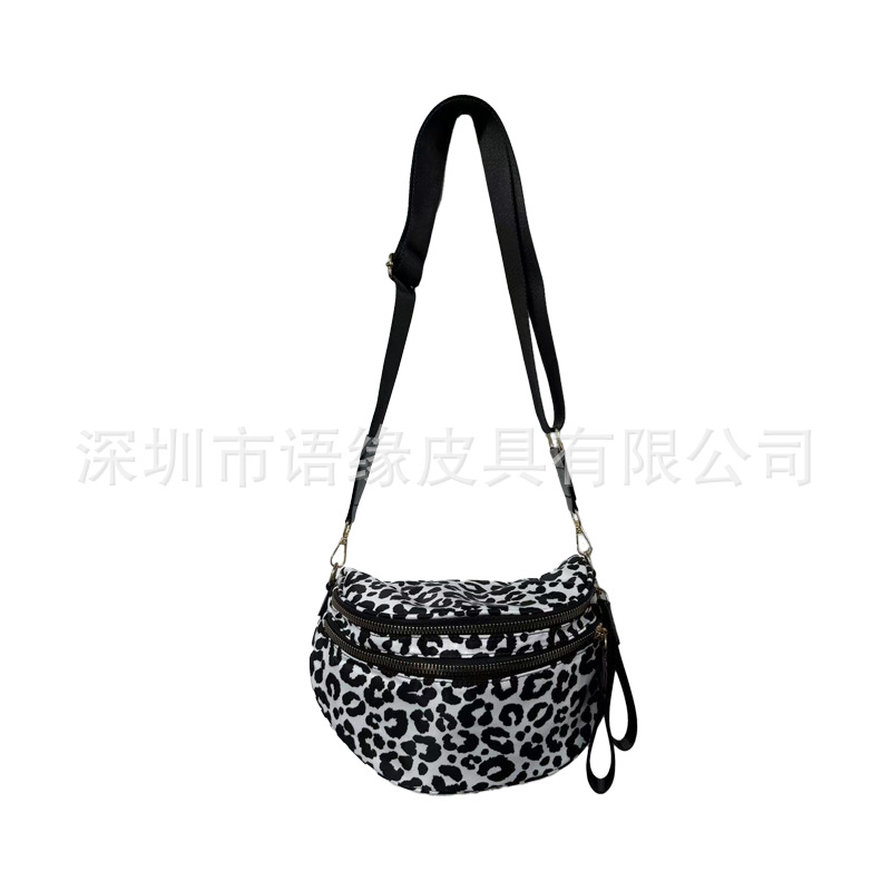 Cross-Border Cross-Body Shoulder Bag for Women, New Fashion Travel Bag, Short-Distance Oxford Cloth Large-Capacity Women's Lightweight Cross-Body Bag