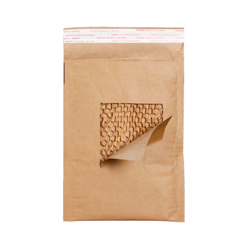 Professional Customized Honeycomb Paper Envelope Bag, Shock-Proof and Anti-Fall Paper Buffer Packaging, Cross-Border Logistics Express Packaging Bag