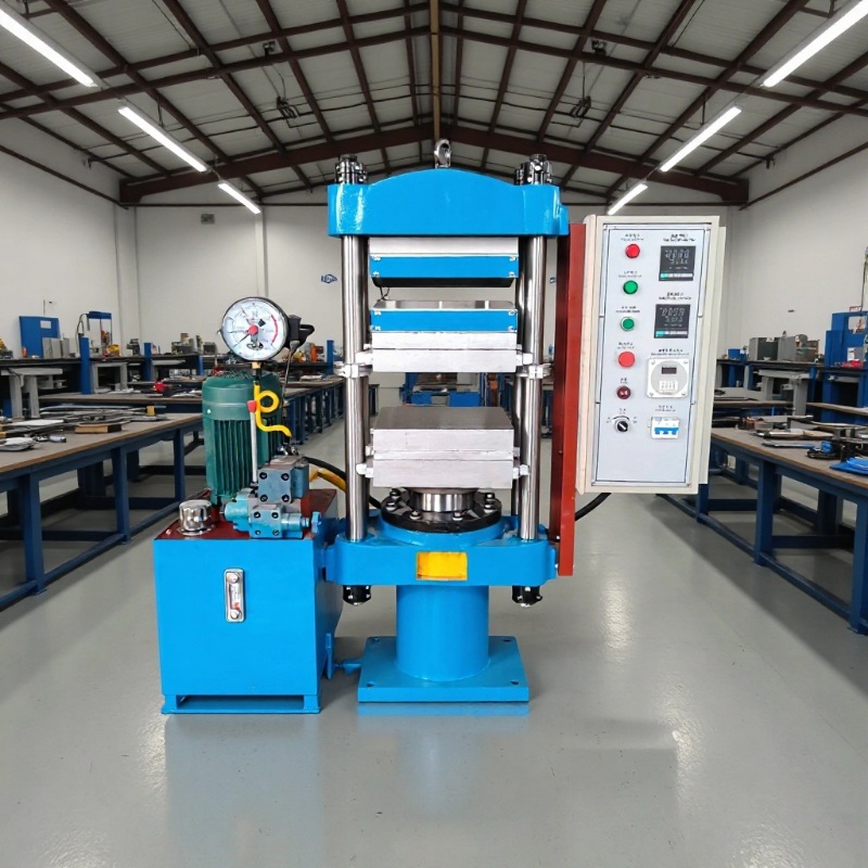 Машина для формования PVC кабельного материала, нагрев, водяное охлаждение, гранульная тепловая пресс-машина, 25т вулканизатор