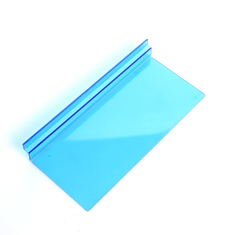 Straight plate slot plate clothing store display props plastic transparent shoes display rack shoe store store sneaker shoe holder