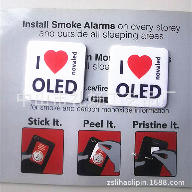 Customized Silicone Mobile Phone Wipes, Random Screen Wipes, Microfiber Mobile Phone Stickers, Screen Cleaning Stickers, Mobile Phone Back Stickers