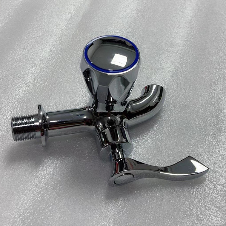 Export to Cambodia Multifunctional Tap Copper Core One-in-Two-out Washing Machine Tap Mop Pool Tap Nozzle 2