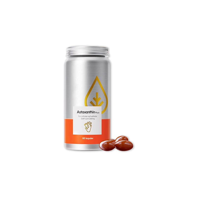 Cross-Border Tk Amazon High Purity Astaxanthin Capsules Haematococcus Pluvialis Extract Dual Anti-Aging Brightening Eye Care