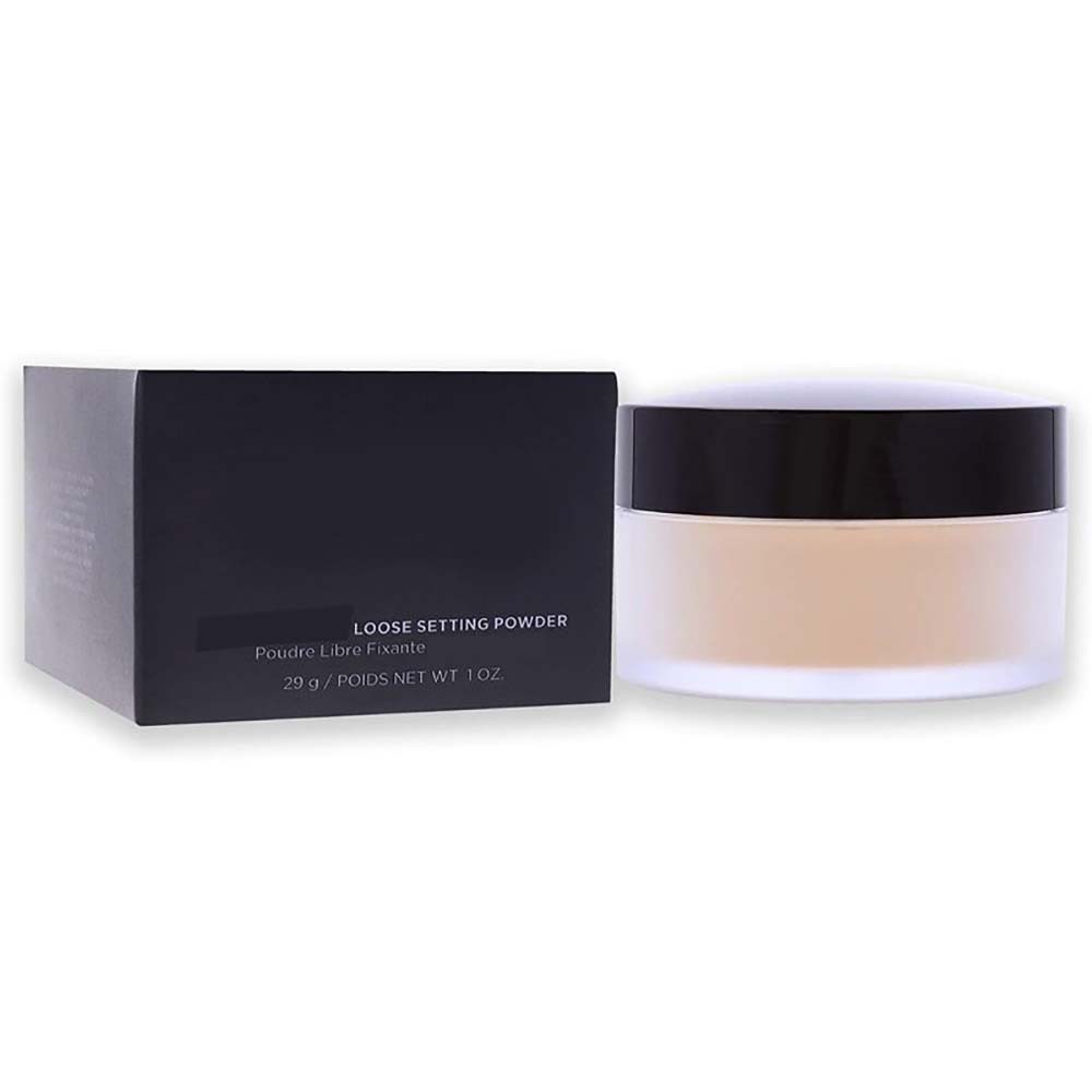 Новая версия черной рассыпчатой пудры мягкий свет прозрачная медовая пудра длительного действия 29г