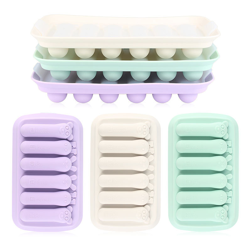 Silicone kitchenware new sausage mold baby food supplement mold summer popsicle mold pastry mold manufacturer in stock