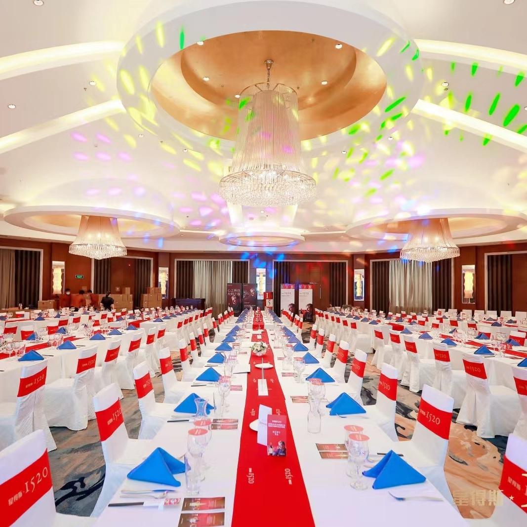 Chair Cover Customization Hotel Conference Room Chair Back Cover Belt Customization Company Event Banquet Chair Elastic Strap