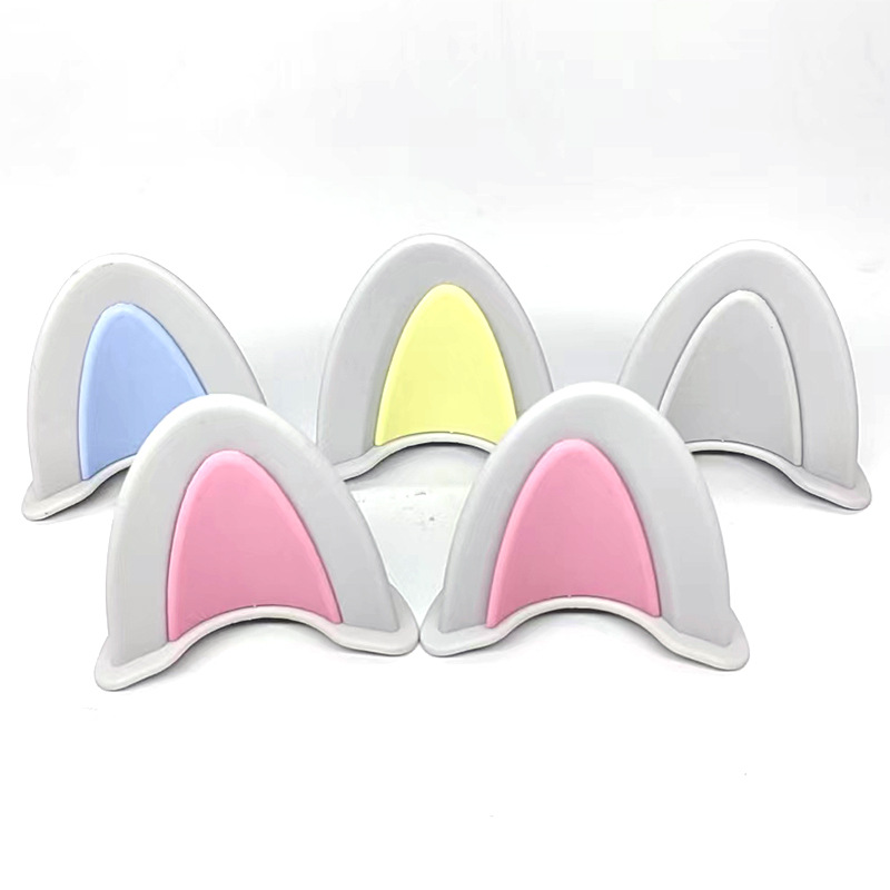 Helmet Decorations Cat Ears Motorcycle Electric Vehicle Bear Ears Car Decoration Stickers Motorcycle Bamboo Dragonfly Electric Scooter