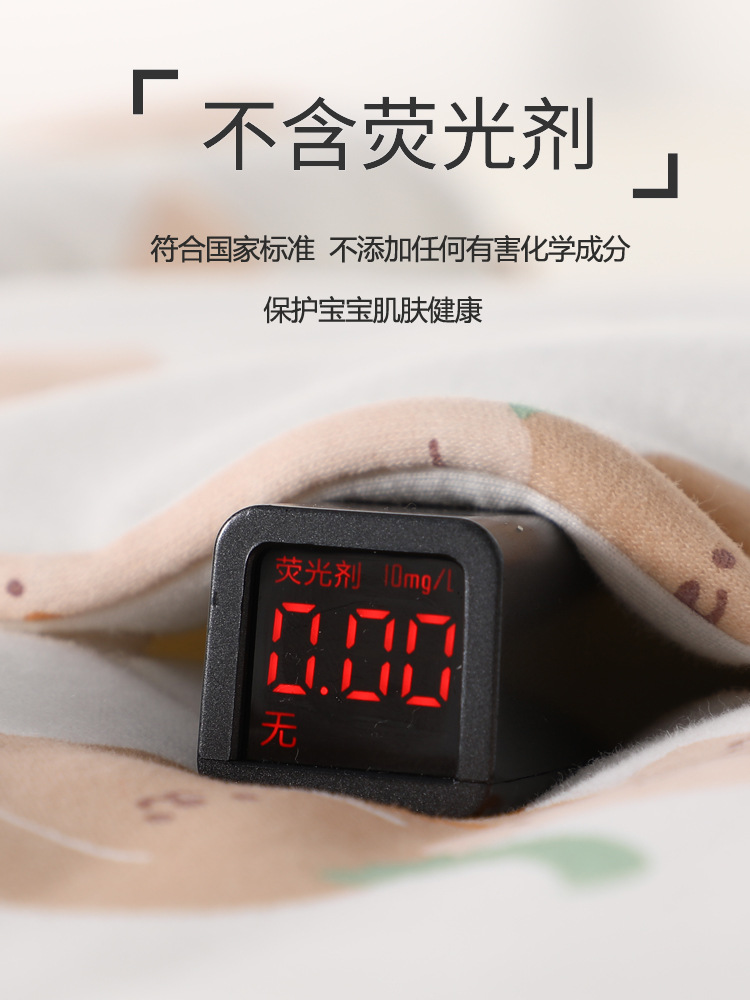 Winter baby jumpsuit cotton-padded three-layer warm thickened newborn clothes Class A pure cotton baby's kayak climbing clothes