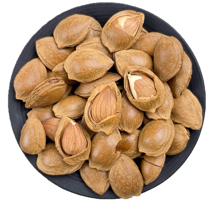 Wholesale of New Large-Sized Shelled Raw Almonds with Thin Skin, Hand-Peeled, Casual Snacks, Nuts, Roasted Seeds and Nuts, Cooked Almonds