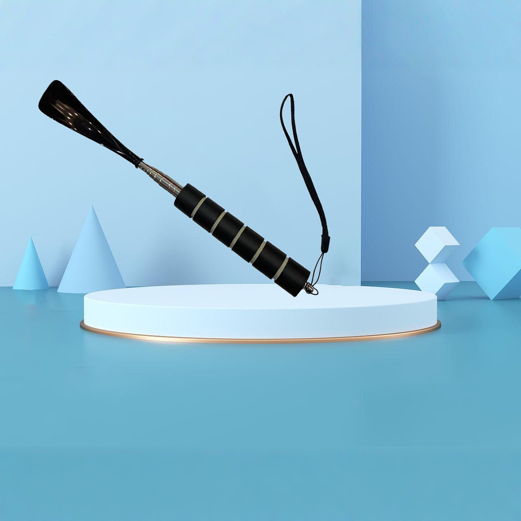 Factory direct supply stainless steel retractable shoehorn retractable shoehorn lift shoehorn artifact lazy shoehorn