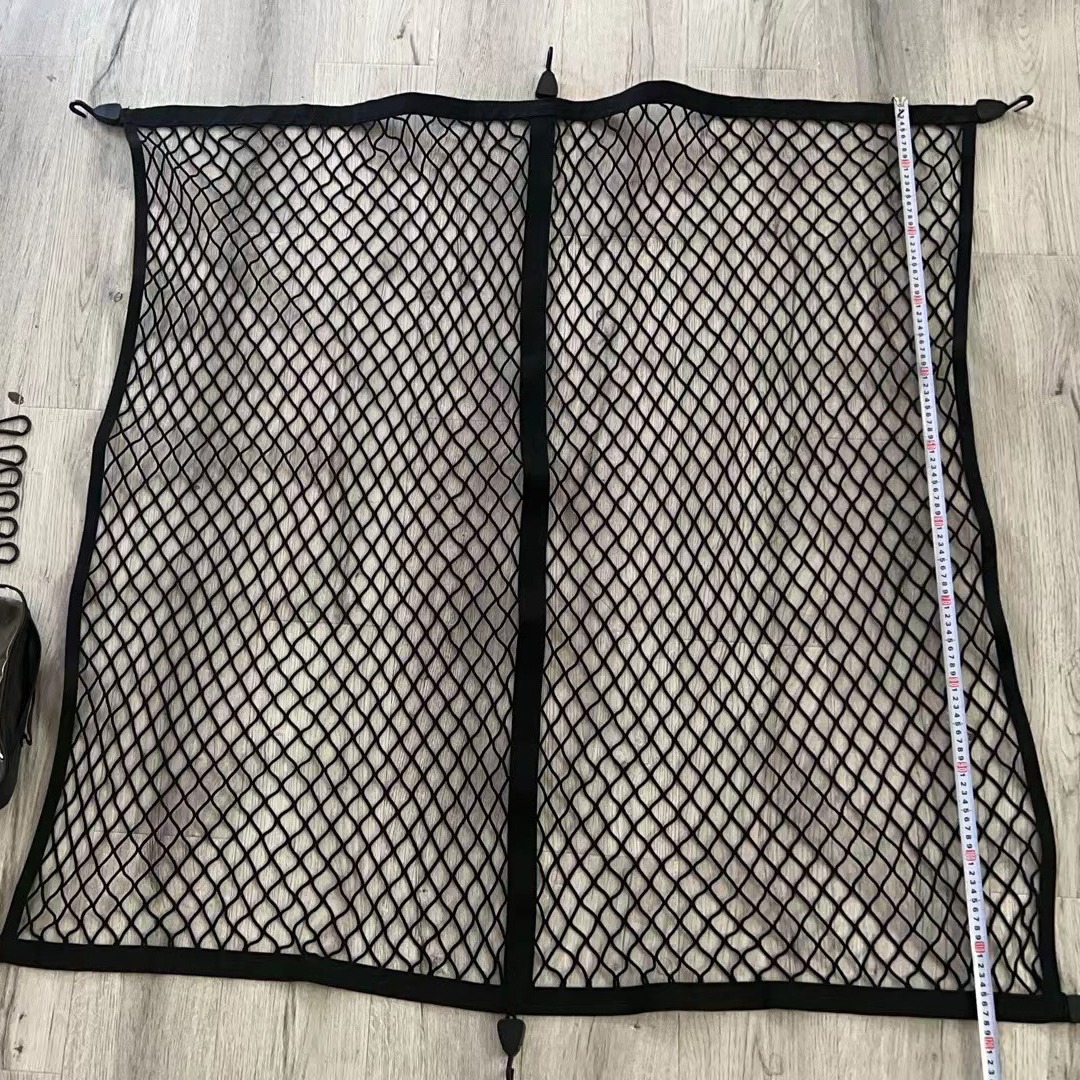 Сетка для багажника пикапа, эластичная сетка, двойной слой, сетка для прицепа