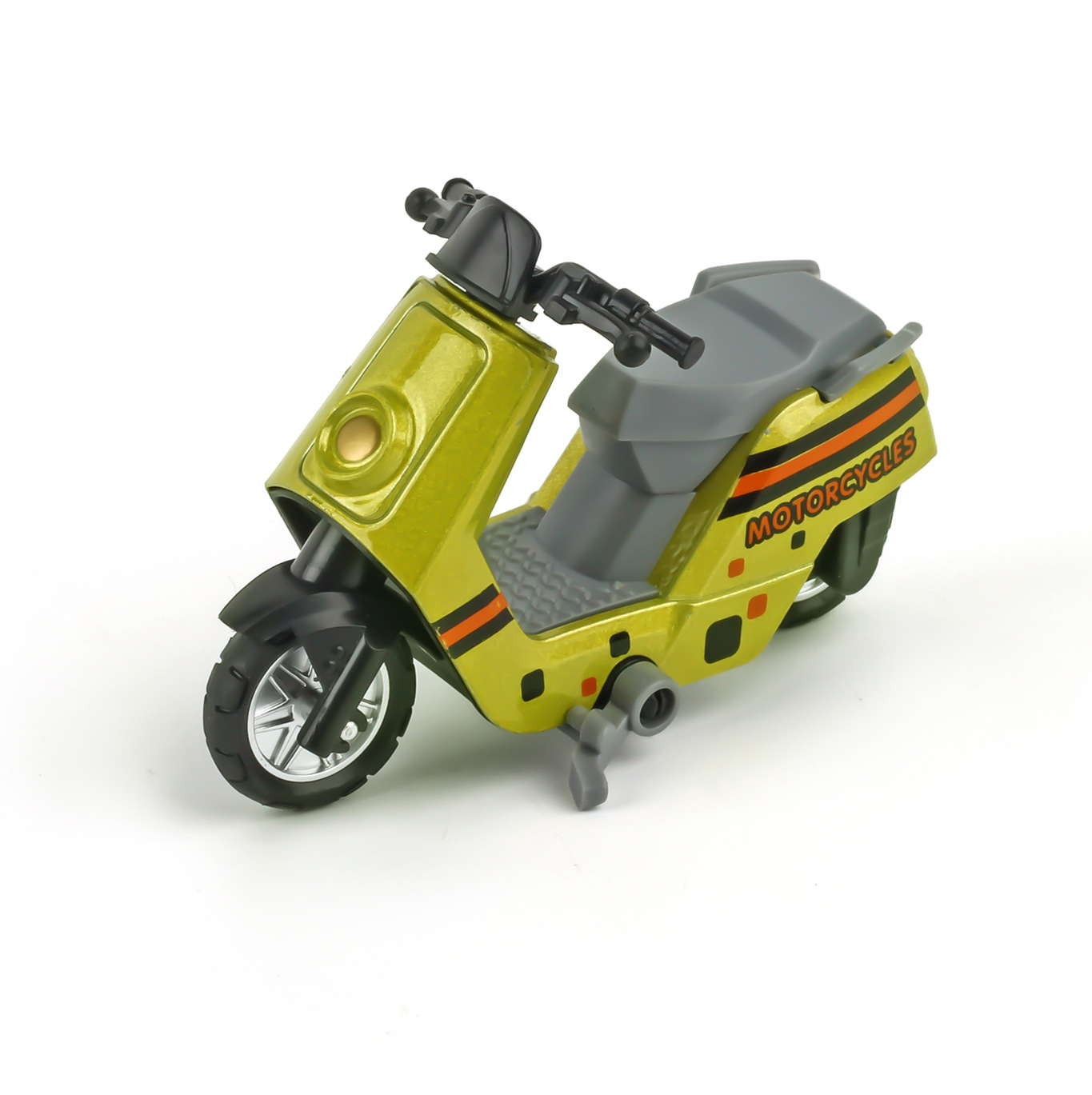 Cross-Border Alloy Motorcycle Model Little Sheep Motorcycle Boy Girl Sliding Toy Car Gift Manufacturer Batch