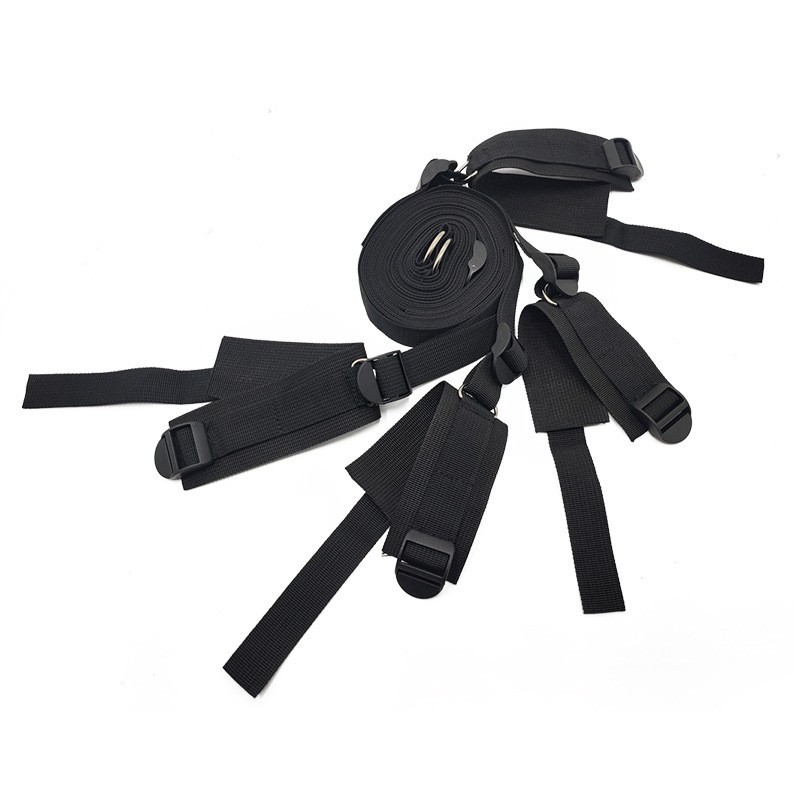 Bed Bondage Straps, Bed Straps, Hand and Foot Cuffs, Leg Straps, Sm Flirting Props, Adult Sex Toys