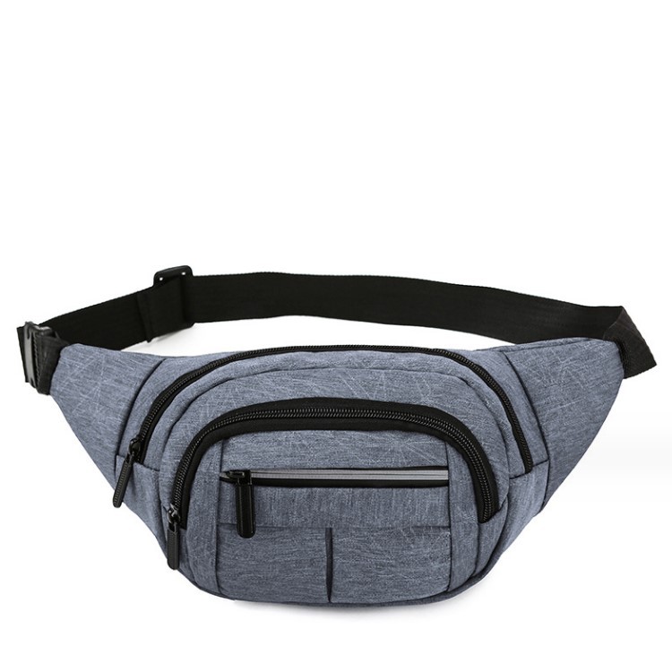 New men's and women's waist bag large capacity shopping guide business wallet outdoor sports mobile phone waist bag cross-border waist bag wholesale