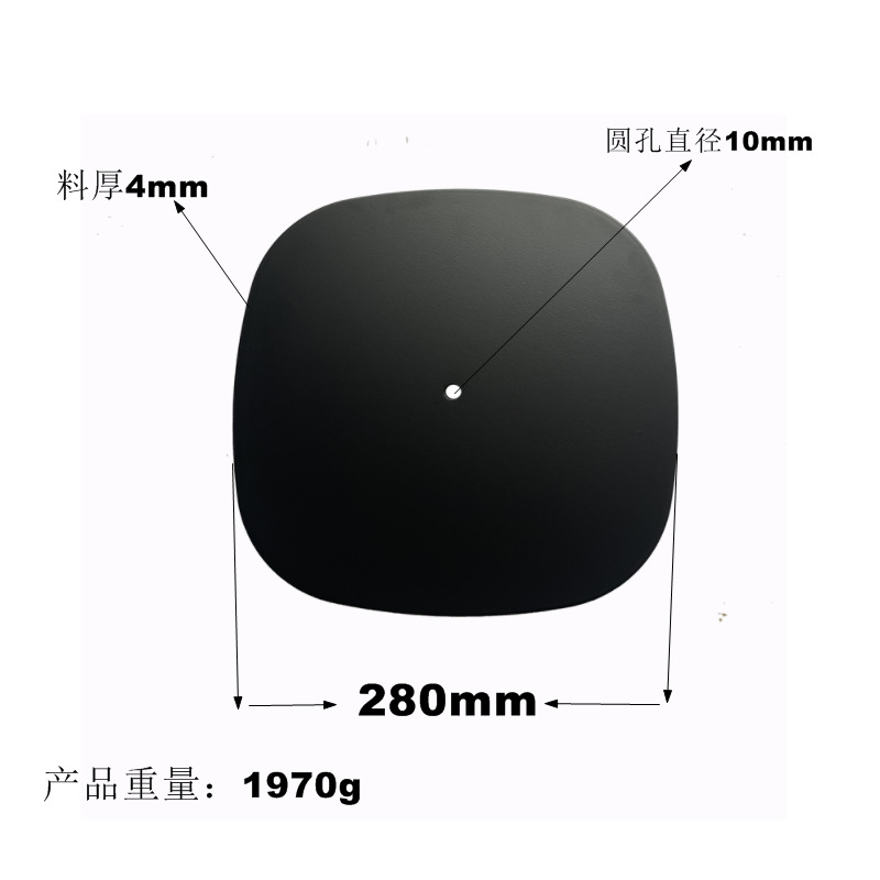 Factory Direct Sales Inch Live Streaming Floor Stand Base Round Cake-Shaped Live Streaming Stand Base