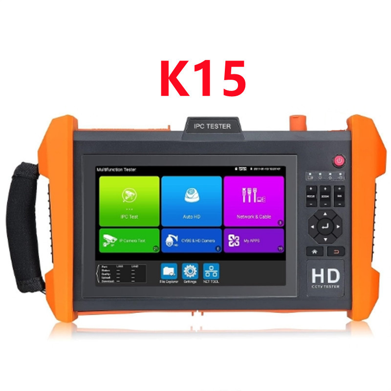Wanglu Cctv Tester K15 8K Hd Coaxial Video Surveillance Tester Vga HDMI Input