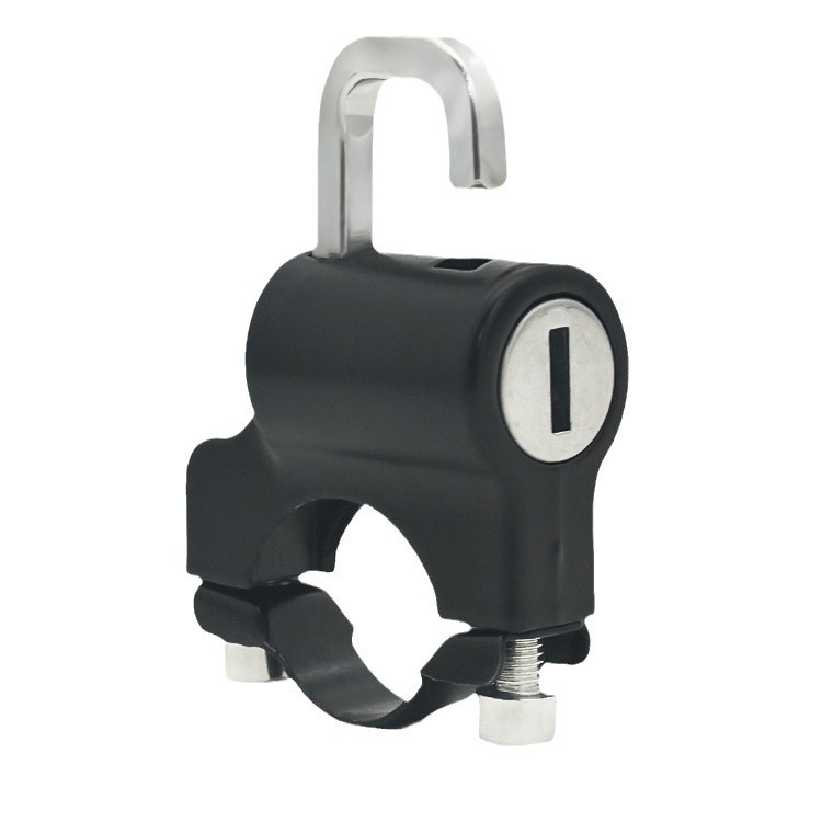 Electric car helmet lock fixed anti-theft waterproof bicycle helmet lock buckle compact portable motorcycle hook lock