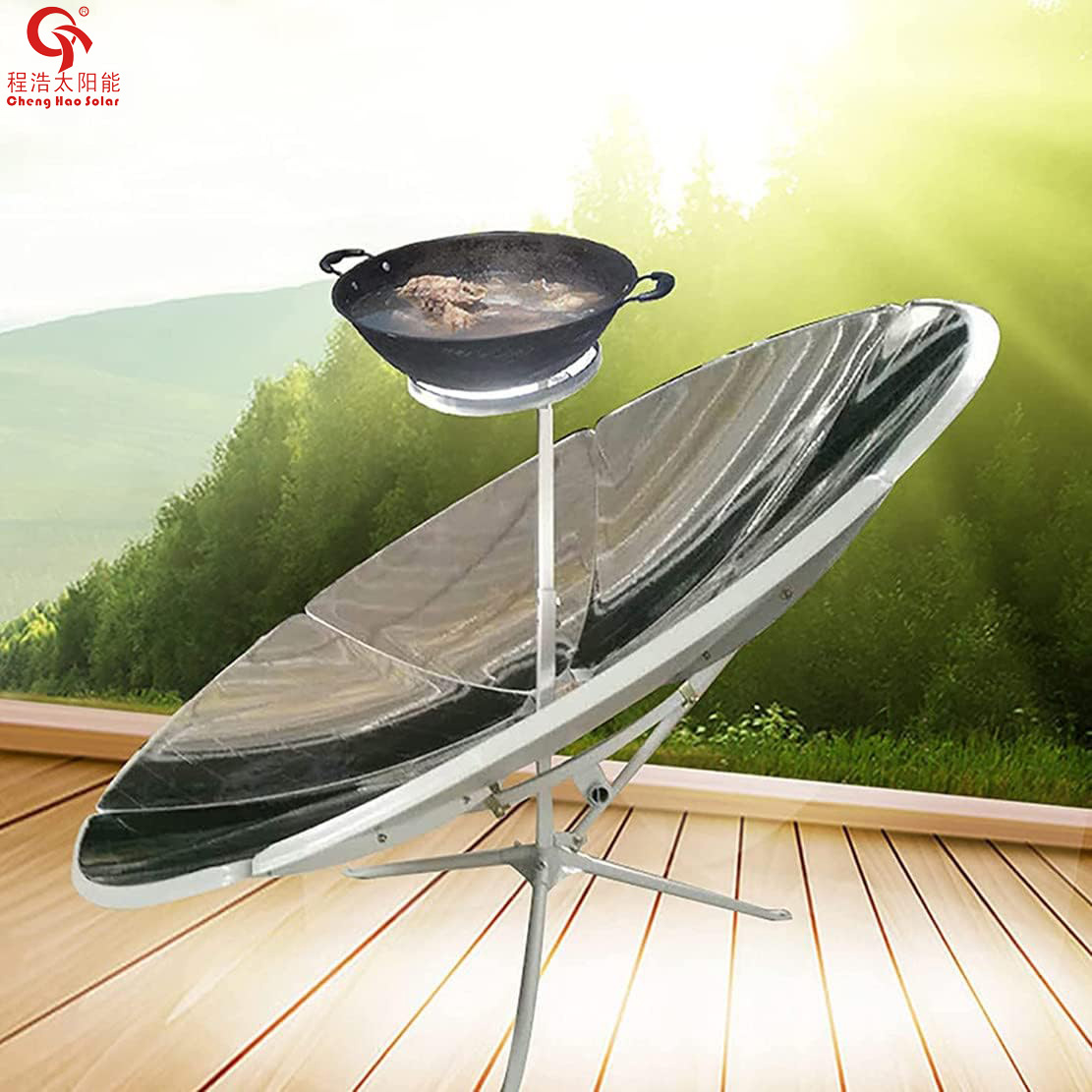 Солнечная плита для кипячения воды, многофункциональная, портативная, экологически чистая, для использования на улице