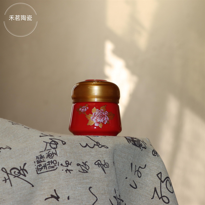 Тестовая игра керамическая герметичная банка для меда банка для порошка жидкая паста порошок может быть установлена в порошковой форме с высокой герметичностью