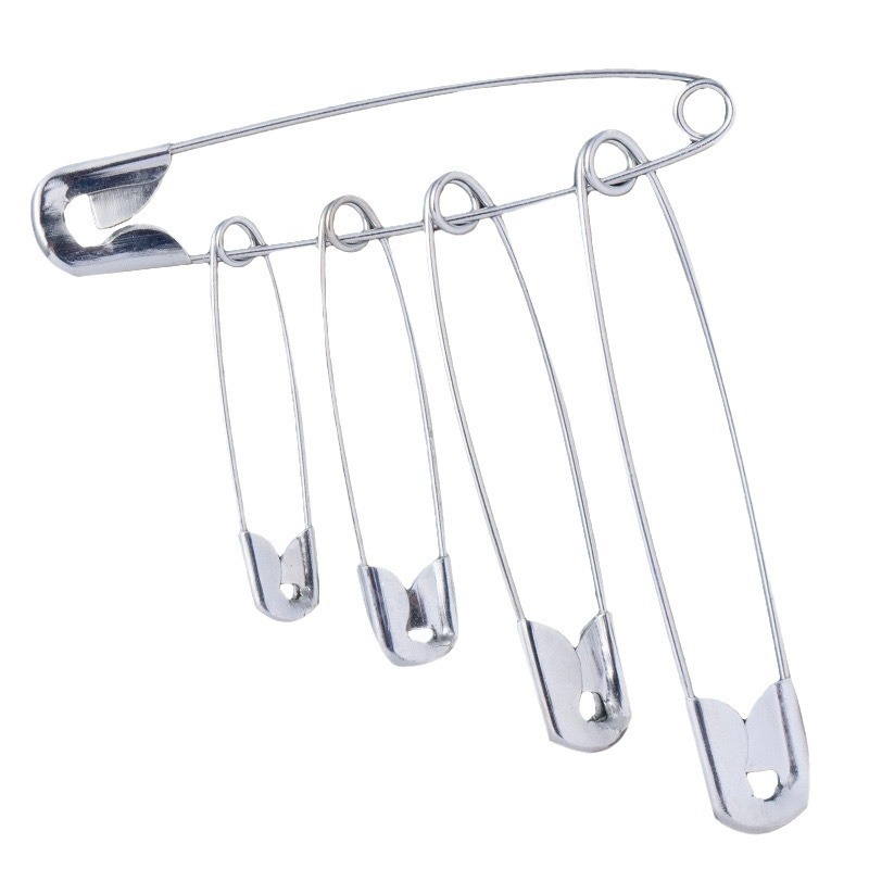 Seagull Brand Safety Pins, Paper Clips, Clothes Fixing DIY Accessories, Brooches, Nickel-Plated Fixing Pins Wholesale