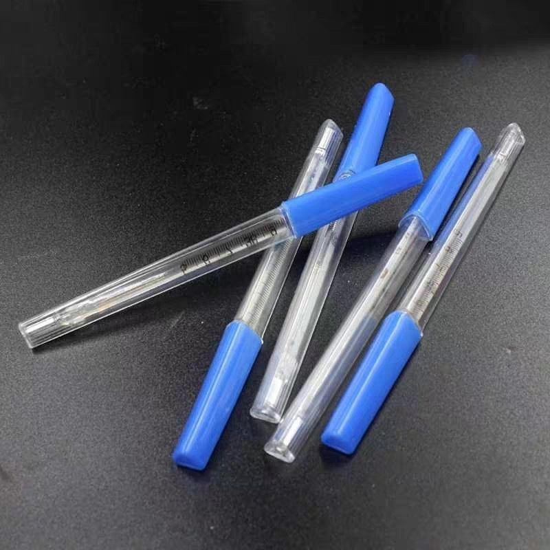 Thermometer Mercury Veterinary Thermometer High-Precision Glass Pet Pig Cattle Sheep Mercury Thermometer Pig Thermometer