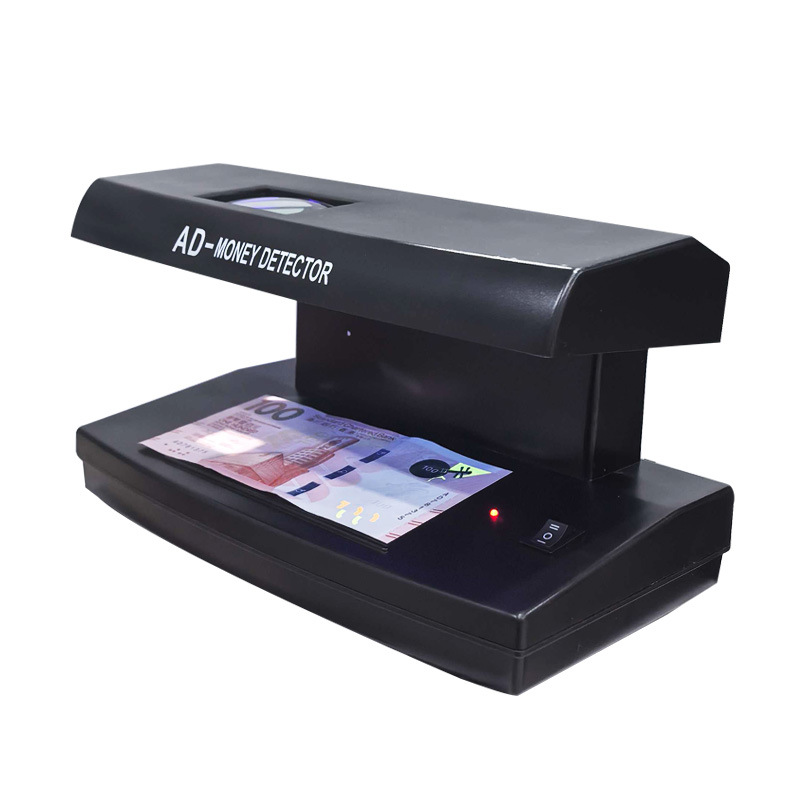 Ad818 Purple Light Currency Detector Uv Infrared White Light Foreign Currency Detector Multi-Currency Intelligent Currency Counter