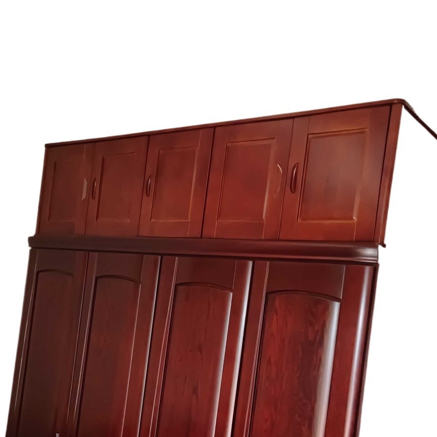 Top Cabinet Sold Separately Solid Wood Storage Cabinet Top Box Cabinet Original Wood Color Walnut Color Beech Color Begonia Color Wardrobe Top Cabinet