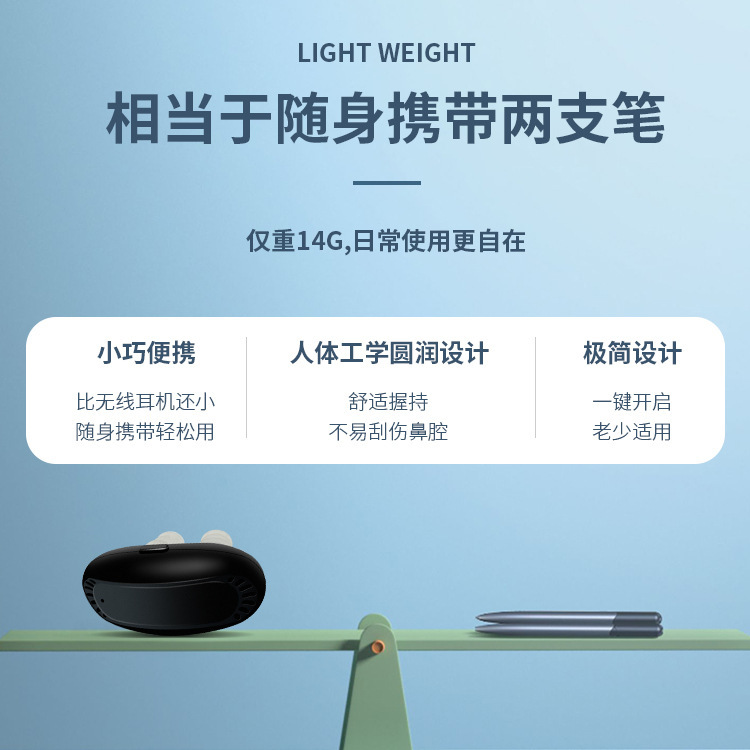 Cross-border intelligent infrared nasal relief device allergic rhinitis device rhinitis device red light nasal relief device portable rhinitis device