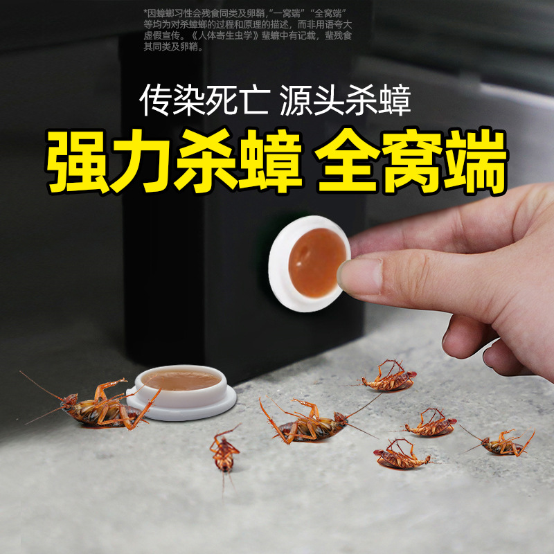 Cockroach killing medicine household one nest kitchen end non-toxic whole nest powerful cockroach killing artifact special insecticide powder to kill cockroach