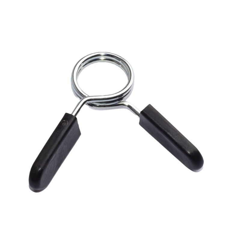 Factory wholesale aperture 2.5cm card barbell bar spring clip dumbbell anti-loose buckle accessories Card Spring