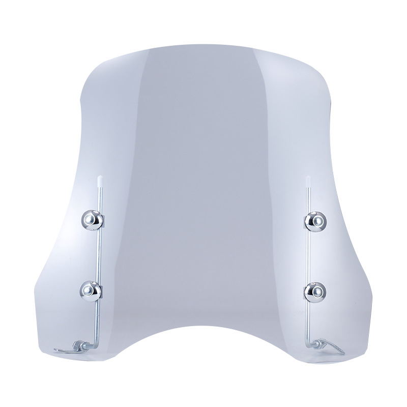 Special Windshield for Electric Scooters and Motorcycles, Transparent Windshield for Battery Vehicles, Front Windshield Cover for Delivery