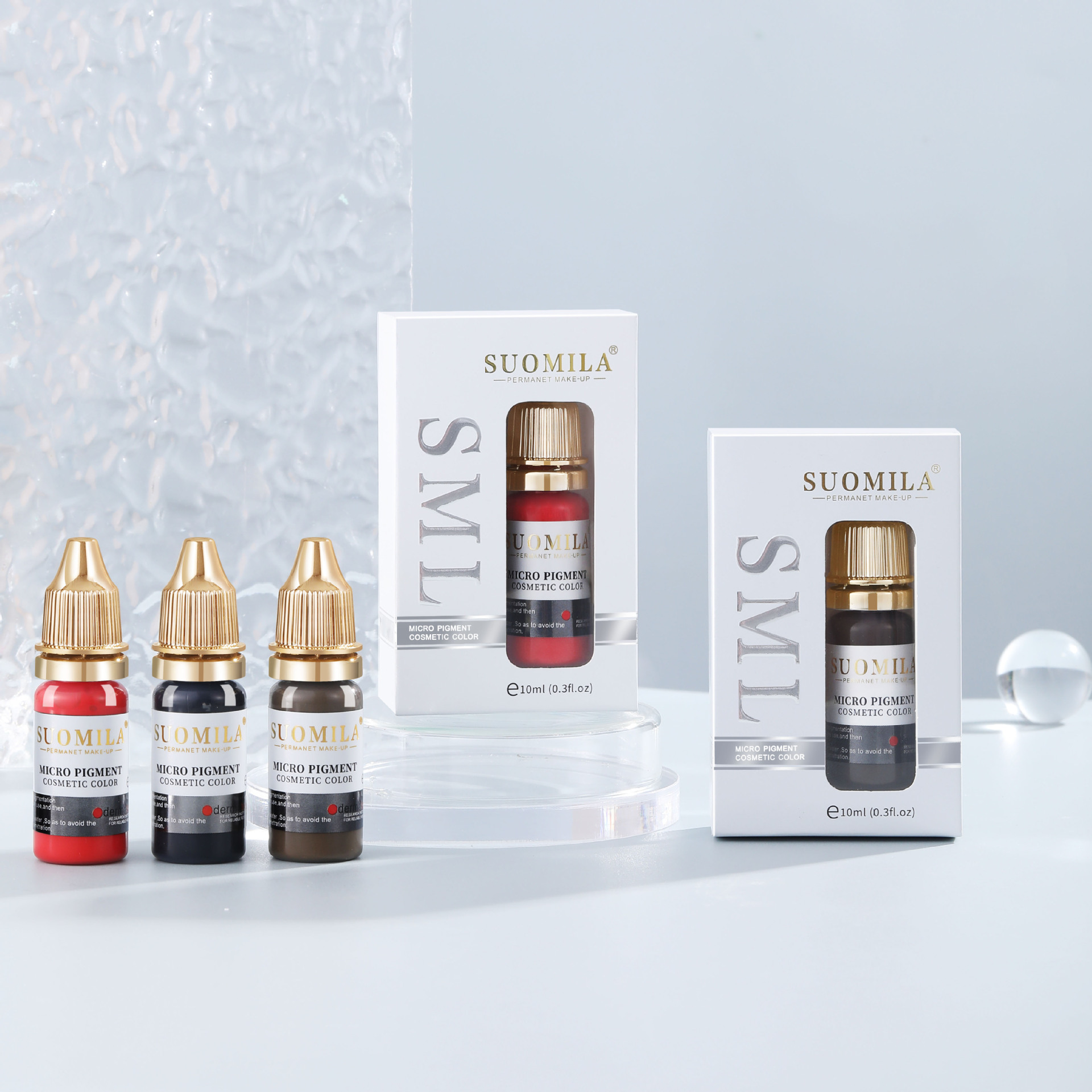 10 мл импортный SUOMILA немецкий пигмент для вышивки растений полупостоянный туман для бровей и губ